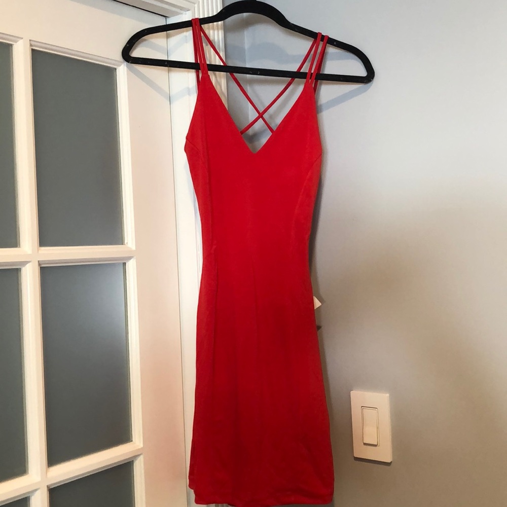 Red Mini Dress Medium